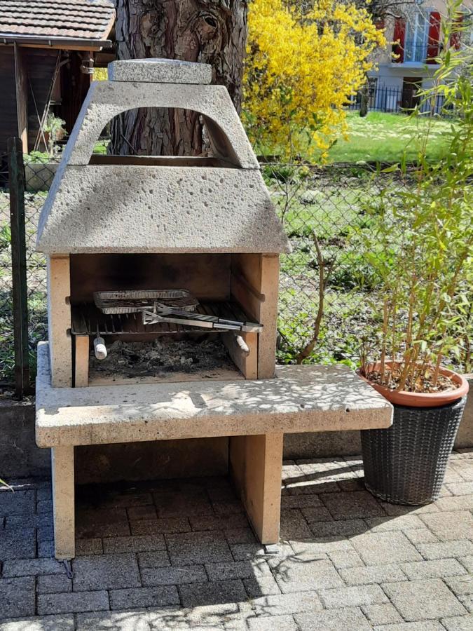 Les Hirondelles, Appartement De Vacances Avec Terrasse Et Coin Grillades Granges Kültér fotó